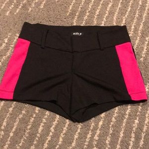 Black & Pink Shorts